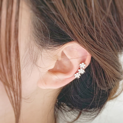 【JORIE】FLOWER GARDEN Ear cuff 1枚目の画像