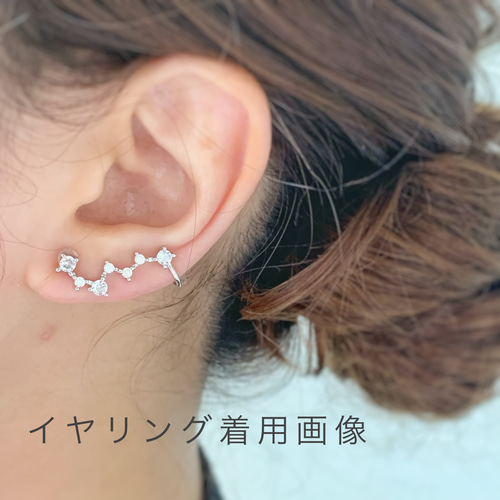 特集・TOP100入り♡】北斗七星のピアス（イヤリング対応