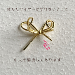 【JORIE】silver925 リボン Ear cuff （刻印あり） 7枚目の画像