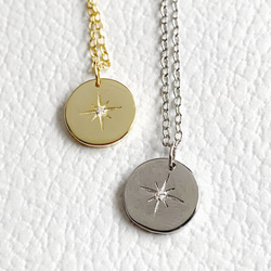 【JORIE】STAR MEDAL silver925 necklace 3枚目の画像