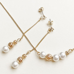simple pearl necklace 3枚目の画像