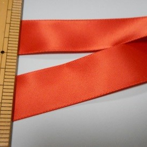 Amazon.co.jp: DINDOSAL レッドリボン 3インチ 両面サテンリボン