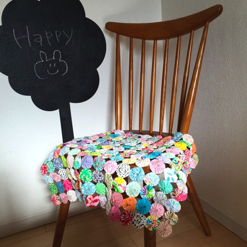 SALE】ヨーヨーキルトのマルチカバー タペストリー・壁掛け emixx 通販