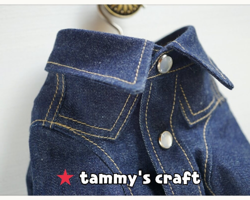 犬服　アメリカンデニム　オーダー見本 1_22447f4b2827a7cf26953973c60d