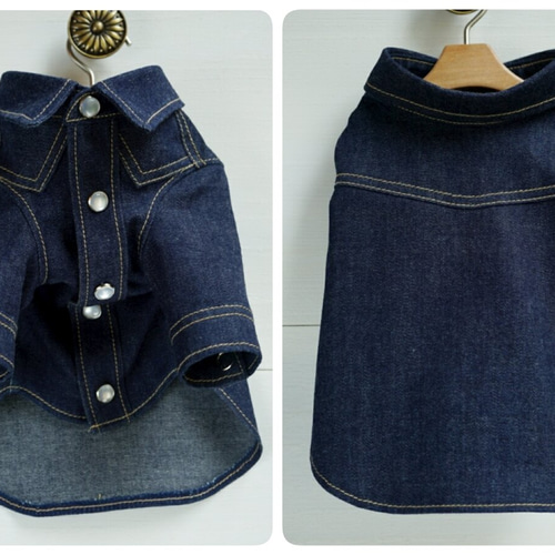 犬服　アメリカンデニム　オーダー見本 1_22447f4b2827a7cf26953973c60d