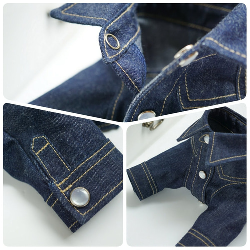 犬服　アメリカンデニム　オーダー見本 1_22447f4b2827a7cf26953973c60d