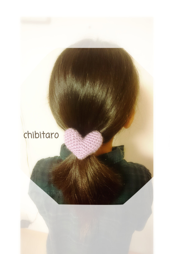 ラッキーハート♥ヘアゴム 3枚目の画像