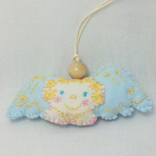 [専用　こり様]ハンドメイド 刺繍 フェルト チャーム ストラップ 専用 こり様]チャーム ストラップ 刺繍 フェルト ハンドメイド
