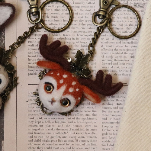 とも様確認用ページ タペストリー キーホルダー 羊毛フェルト ハンドメイド 手作り羊毛フェルト】鬼滅の刃 上弦の眼球チャーム キーホルダー