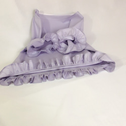 ♪天然材料棉 ♪薄紫色縮褶飾面襯衫 [尺寸可選] [定做] 第8張的照片