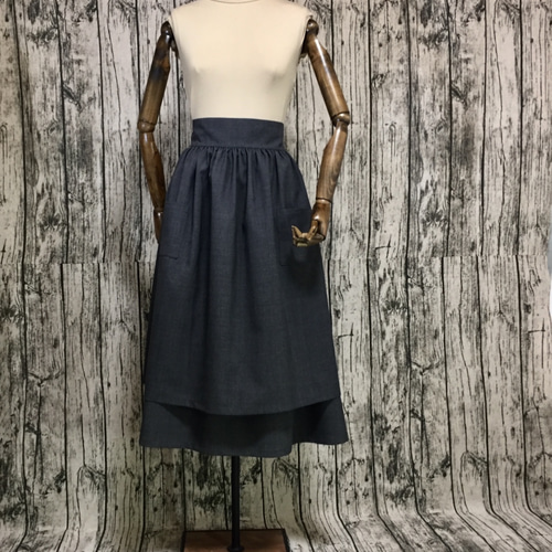 ♪セット♪→エプロン+フレアギャザースカート【サイズ、色有り