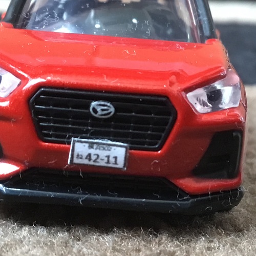 トミカナンバープレート（1台分） その他雑貨 トミカ好き 通販