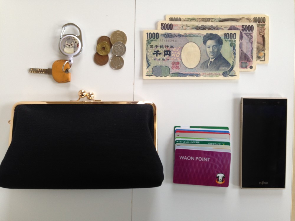 大容量のがま口長財布　モロッカン