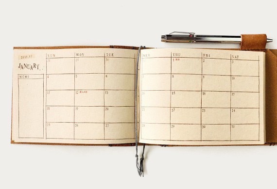 2026年版 手帳 本体 月間 メモ欄.p110【カバーを持っている方のみ】