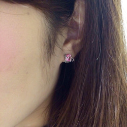 pink/gold heart pierce 2枚目の画像