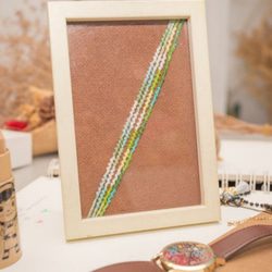 ブラックホース◕‿◕蜂蜜のスパイラル幸運願いロープロープロープのサーフ緑幸運のブレスレット編みブレスレット足のリング手作りのカス 8枚目の画像