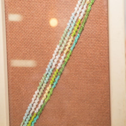 ブラックホース◕‿◕蜂蜜のスパイラル幸運願いロープロープロープのサーフ緑幸運のブレスレット編みブレスレット足のリング手作りのカス 9枚目の画像