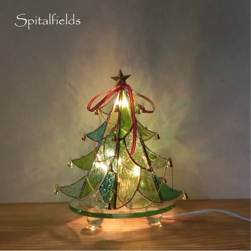 ガラスのまち針 ペンギン&クリスマスツリー ガラスのまち針 ペンギン