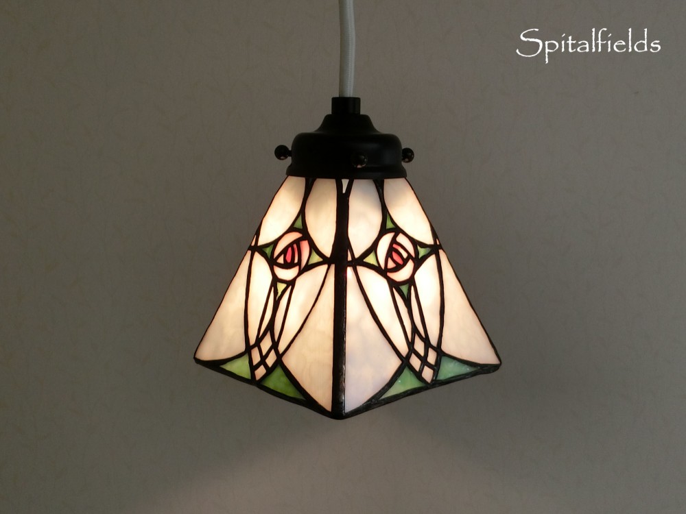 ばらの吊りランプ（4面）