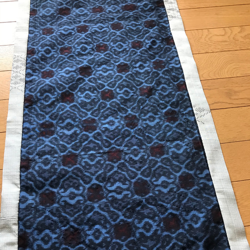 ヴィンテージ着物から布絵 月下美人へ タペストリー タペストリー