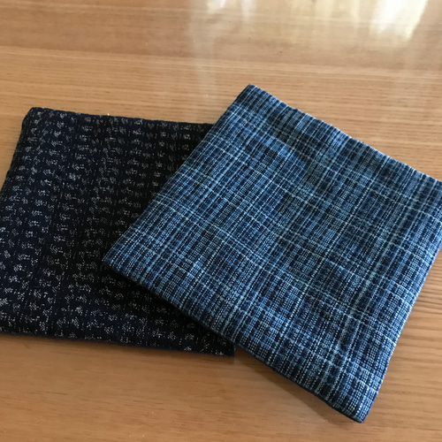 確認用です久留米絣テーブルランナー