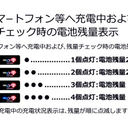 【受注製作】モバイルバッテリー  充電器『Sankaku』 4枚目の画像