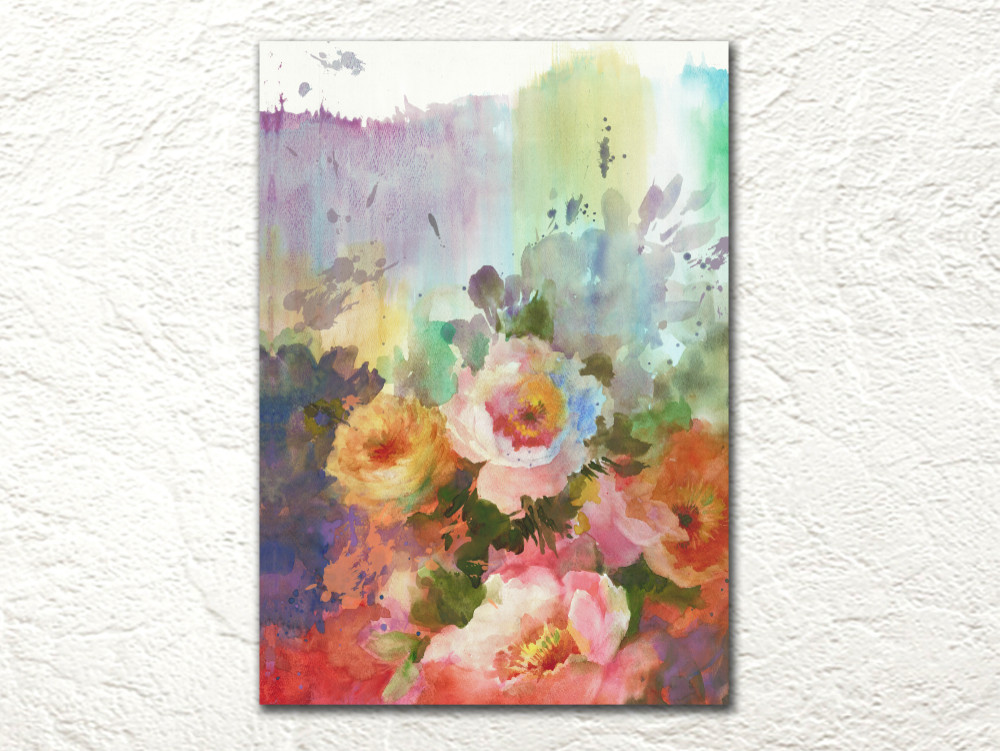 【受注製作】ファブリックパネル ファブリックボード 『Rose1』 12,870円