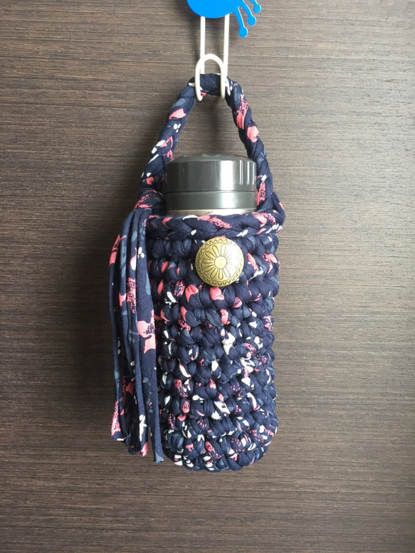 ズパゲッティ 水筒&ペットボトルホルダー ポーチ JUNKO.F 通販｜Creema 