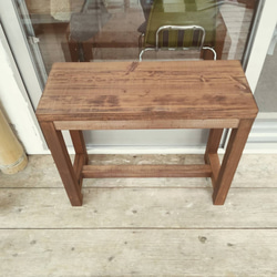 切株ウッドスツール・丸太サイドテーブル・無垢無塗装