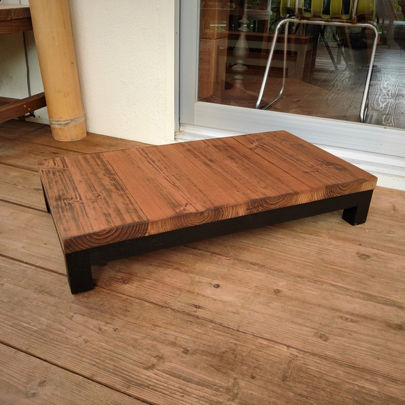 踏み板　踏み台　ステップ　段差解消　ラック　ブラック　棚　階段　 2枚目の画像