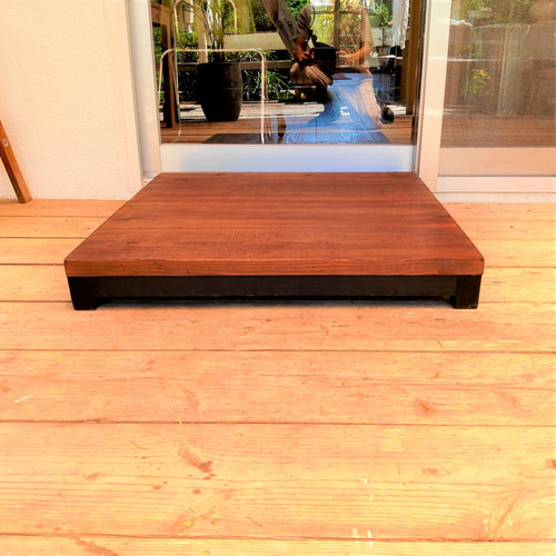 踏板 段差解消 ステップ ディスプレイ台 ラック 花台 正方形 ベランダ