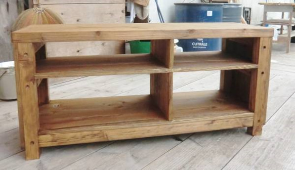 テレビ台　木製　アンティーク　棚 楽天市場】テレビ台 ローボード TV台 アンティーク調 ガラス扉