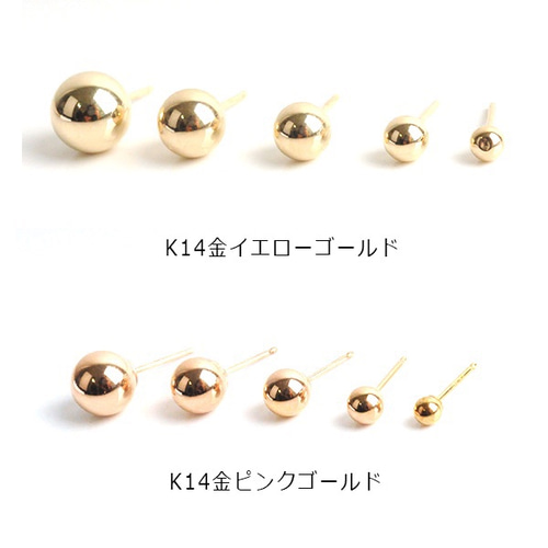 単体】K14 シマミネ ピアス ゴールド