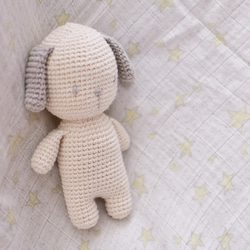 あみぐるみ わんちゃん オーガニックコットン 犬 いぬ わんわん 出産