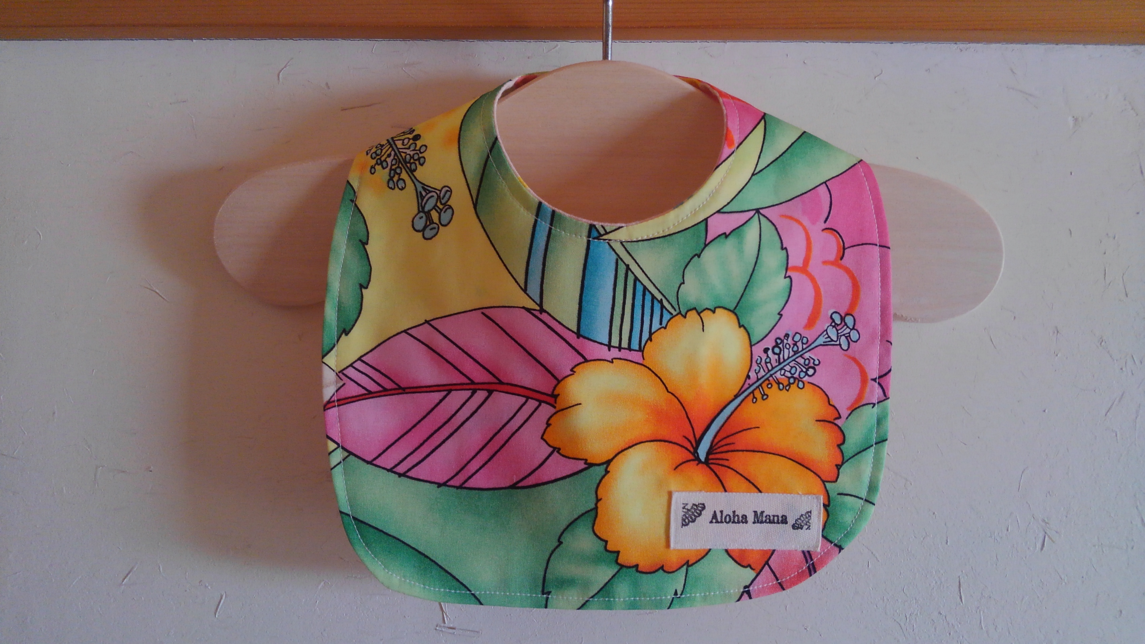 ハワイアンベビースタイ ☆001 スタイ・よだれかけ Aloha Mana