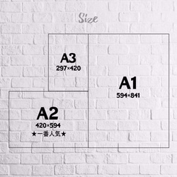 【パネル7mm厚】ウェルカムボード（ペイントB）A3サイズ 2枚目の画像