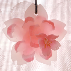 ＊桜の香り♡のアロマワックスサシェ＊頑張れNIPPON！！ 2枚目の画像