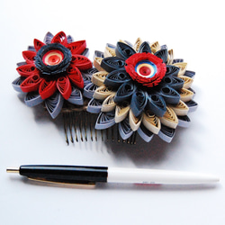 Quilling Flower Hair Accessories 3枚目の画像