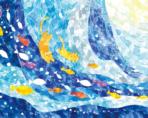 絵画　伊豆の海 川瀬巴水：伊豆伊豆大瀬大瀬（SOLD） – Egenolf Gallery