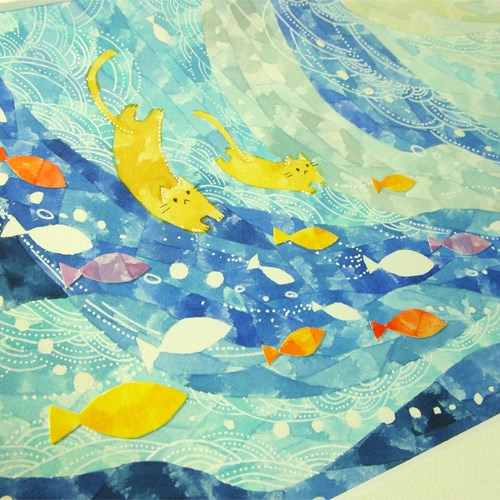 絵画　海　羽　飴 あめやえいたろう 板あめ 羽一衣 6種入 【榮太樓公式オンライン