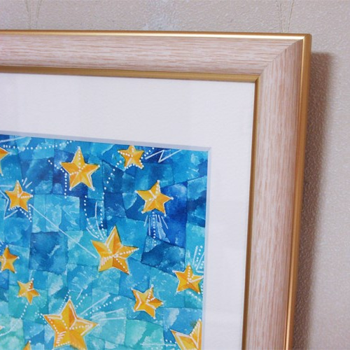 絵画「月と星とネコ」 絵画 伊藤彩恵子 通販 3459058|Creema 絵画「月と星とネコ」 絵画 伊藤彩恵子 通販 3459058|Creema