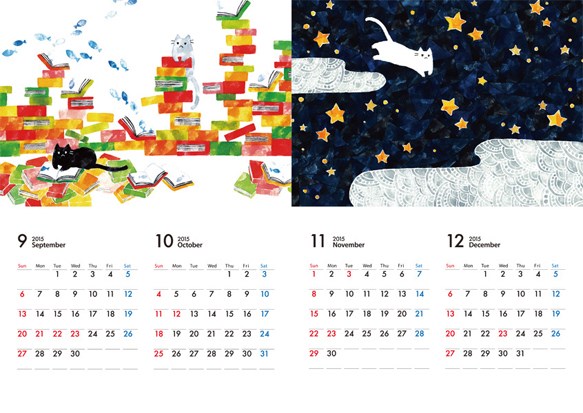 2015年にゃんこカレンダー 4枚目の画像