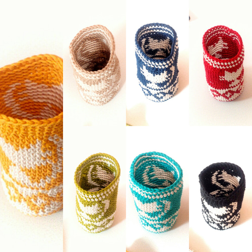 受注制作】ねこちゃん手編みボトルカバー♡ペットボトル500ml