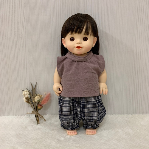 人形服 32cm ぽぽちゃん 上下セット その他人形 vermilion 通販