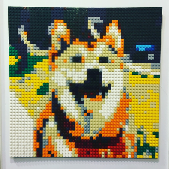 訂製DIY積木畫馬賽克套裝(尺寸: Small, 40cm x40 cm) 第1張的照片