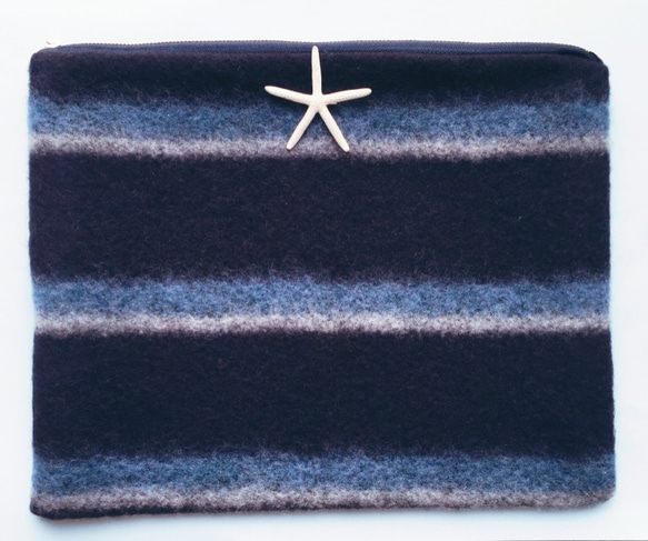 WOOLY サーフボーダークラッチ  starfish clutch 2枚目の画像