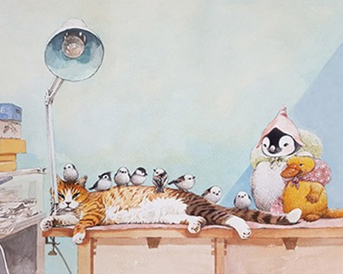 ふうちゃん♪　ポスター　A４サイズ　４枚セット ポスター A4サイズ 遊ぼう イラスト まなつ&まふゆ 通販 11019898