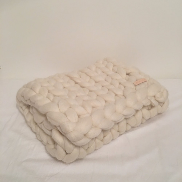 Chunky Giant Blanket (45x100cm) 3枚目の画像