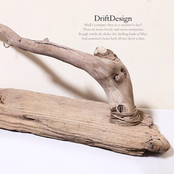 ～Drift Design～　味わい流木のお洒落なフック付アクセサリースタンド　アクセサリー　アクセスタンド　インテリア 3枚目の画像