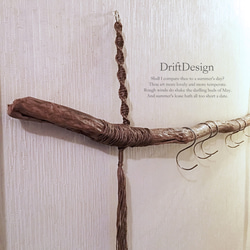 ～Drift Design～　大型流木のお洒落な多用途ホルダー　ハンガーラック　ハンガーフック　インテリア 3枚目の画像